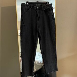 Sonoma women’s  Straight Black Jeans